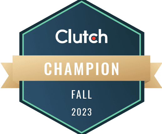 Clutch Champion Fall 2023 badge