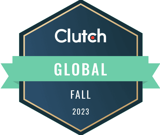 Clutch Global Fall 2023 badge