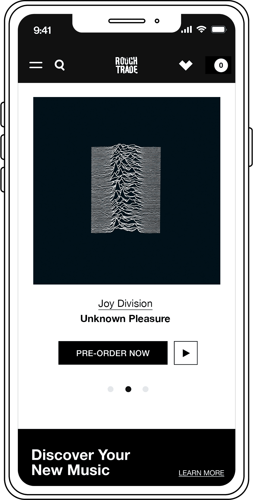 Rough trade mobile website preorder