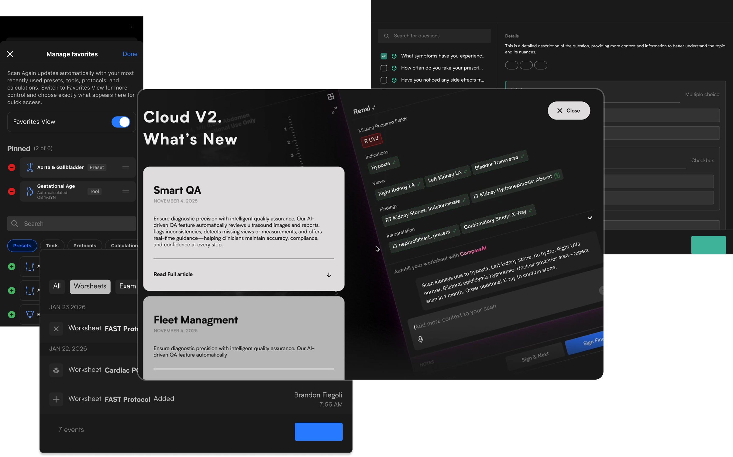 Butterfly Network — many improvements across the platform